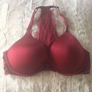 NWOT Victoria’s Secret 34D Ruby Plunge Bra